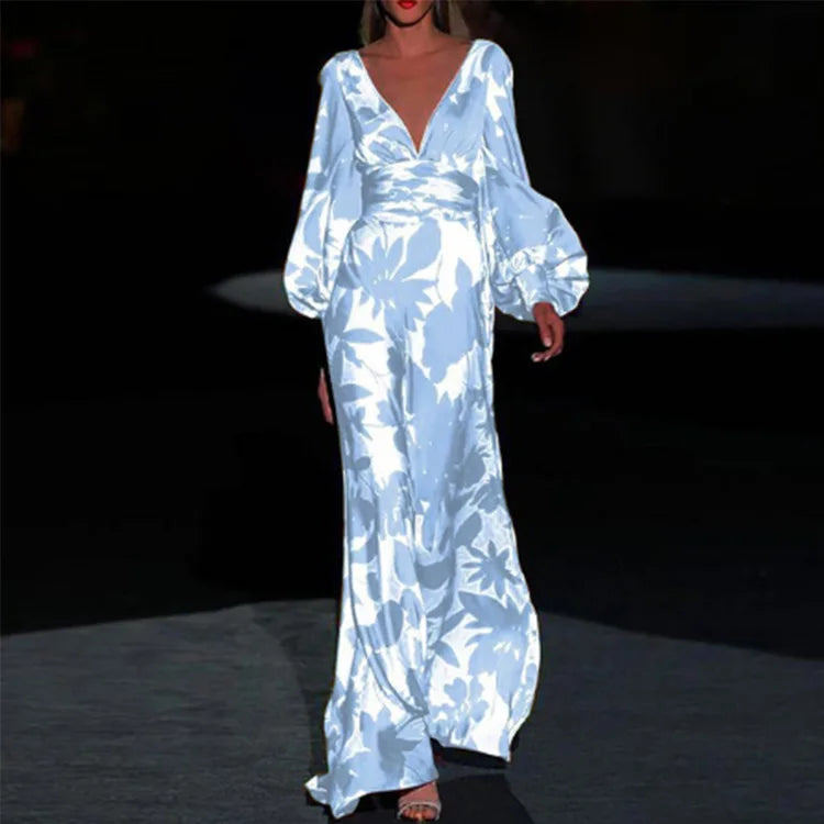 Thea - Elegant V-Neck Dress