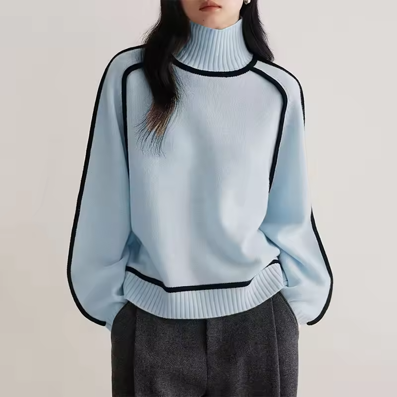 Zinnia - Knit Turtleneck Sweater for Effortless Fall Style