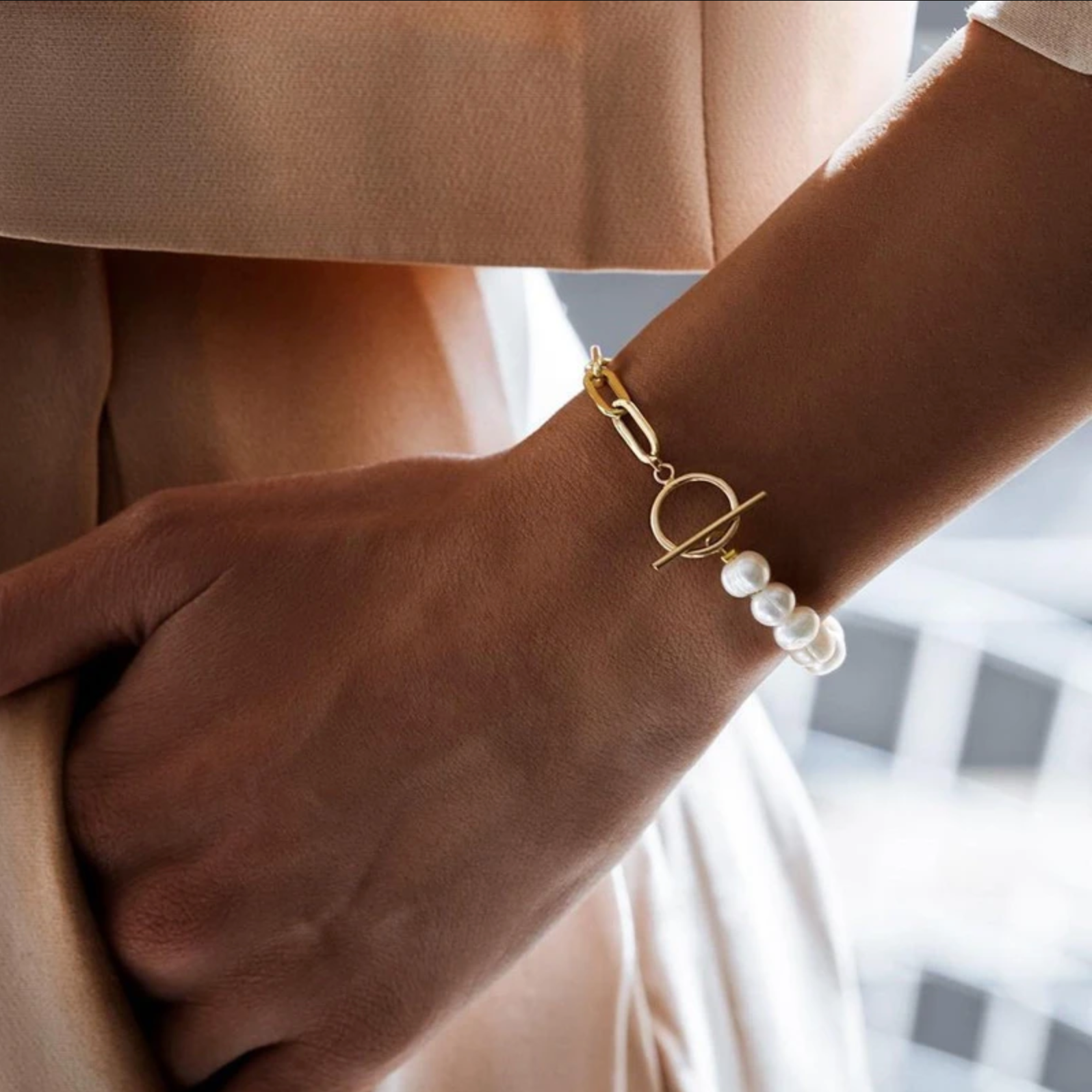 Brianna - Classic Freshwater Pearl Jewelry Set