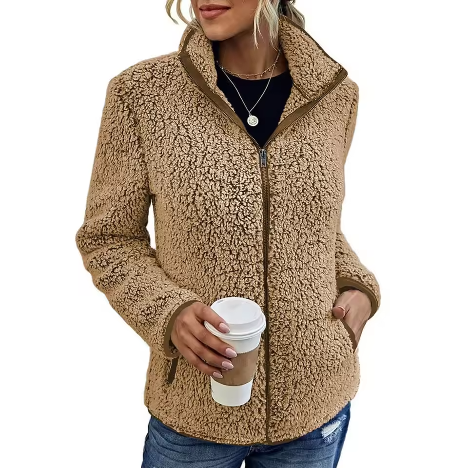 Zahra - Fleece Zip-Up Jacket