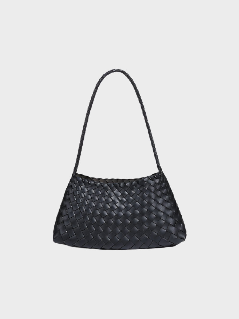 Aira - Faux Leather Braided Handbag