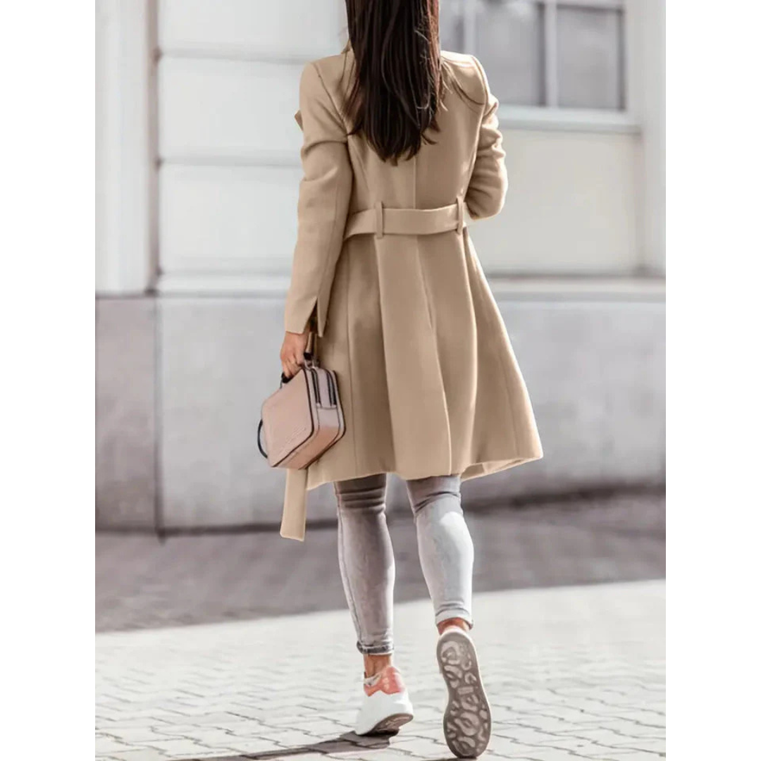 Anna - Long Warm Trench Coat
