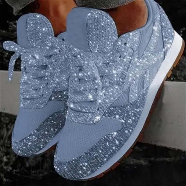 Adelaide - Women's Casual Glitter Shoes with Sequins