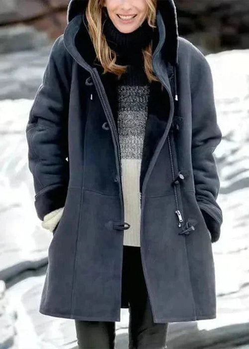 Charlotte - Fleece-Lined Hooded Coat