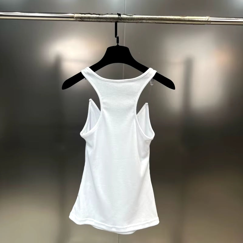 Jennie - Women Invisible Strap Ribbed Tank Top