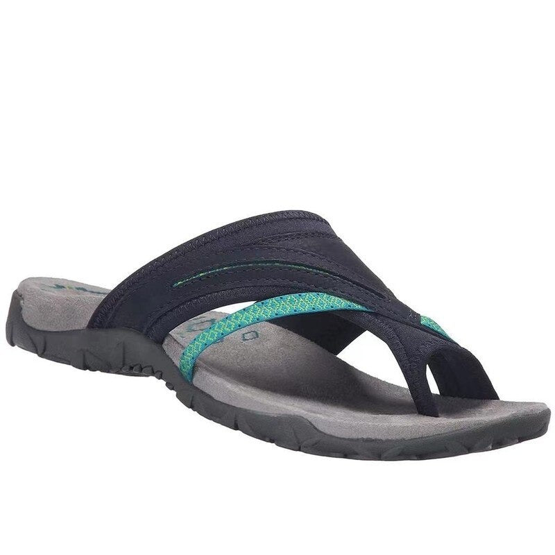 Melbourne – Ergonomic Flip Flops with Crisscross Straps