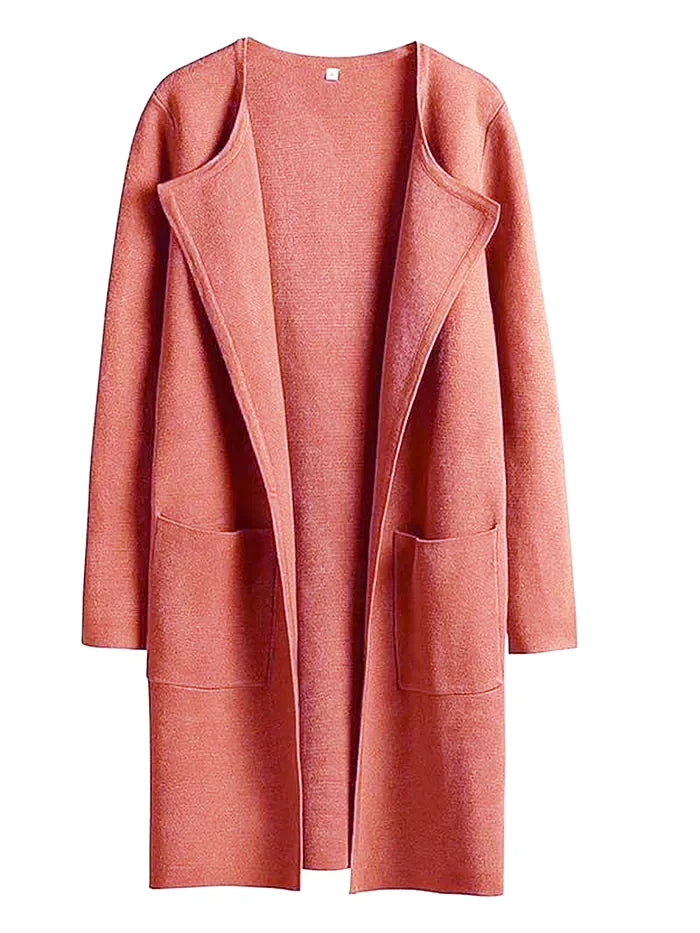 Hayley - Elegant Lapel Coat