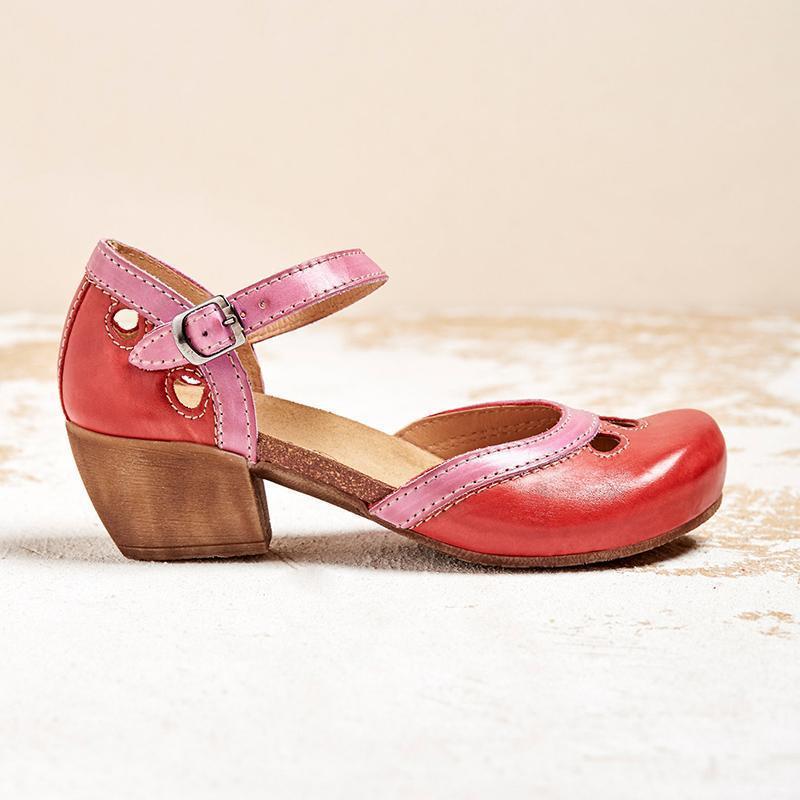 Nova - Comfort Sandals with Low Heels