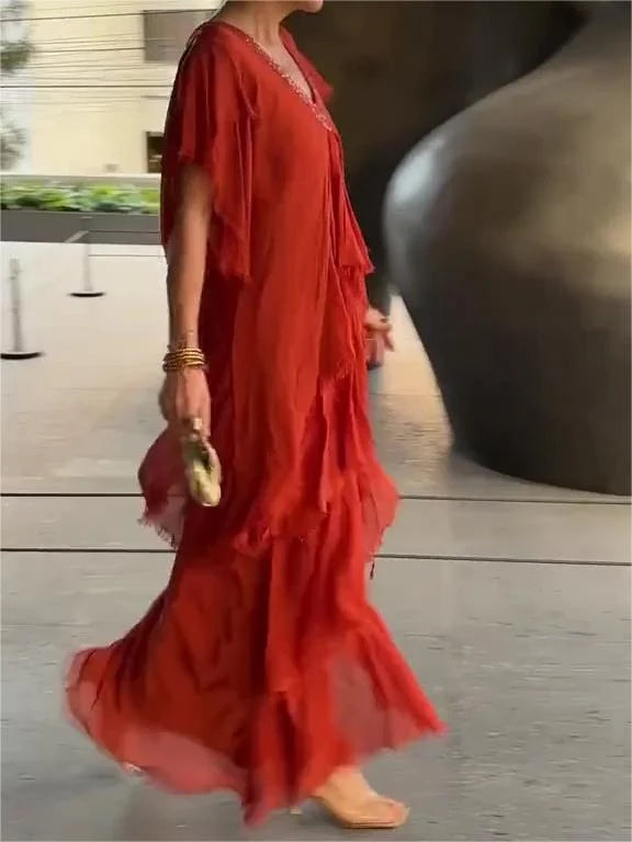 Daisy - Tiered Maxi Dress for Women