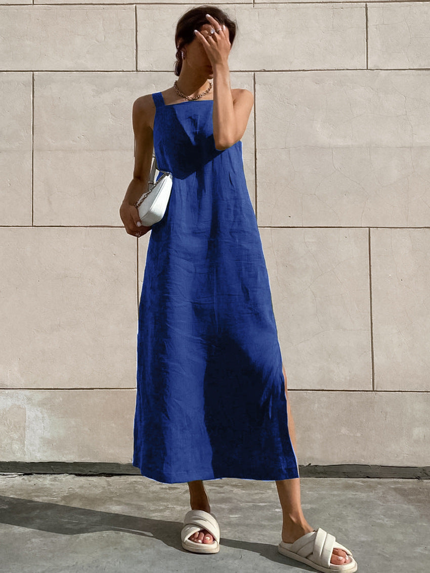 Evelyn - Sleeveless Midi Dress