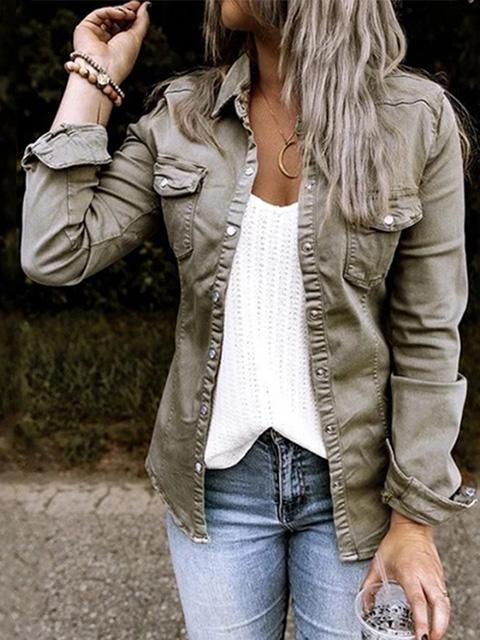 Sarah - Button-Down Utility Shirt