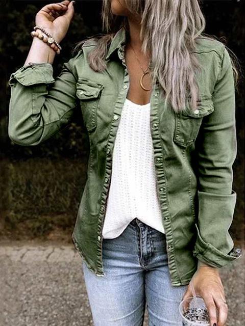 Sarah - Button-Down Utility Shirt