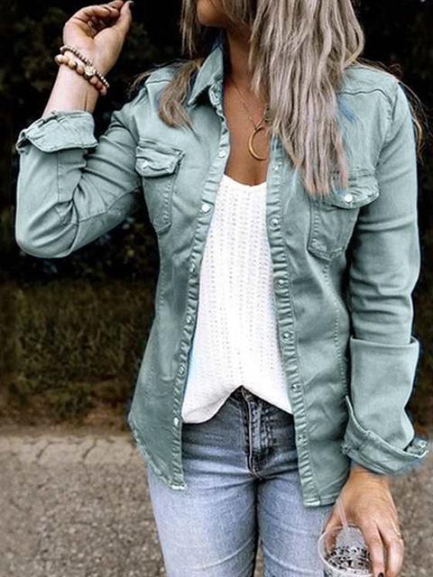 Sarah - Button-Down Utility Shirt