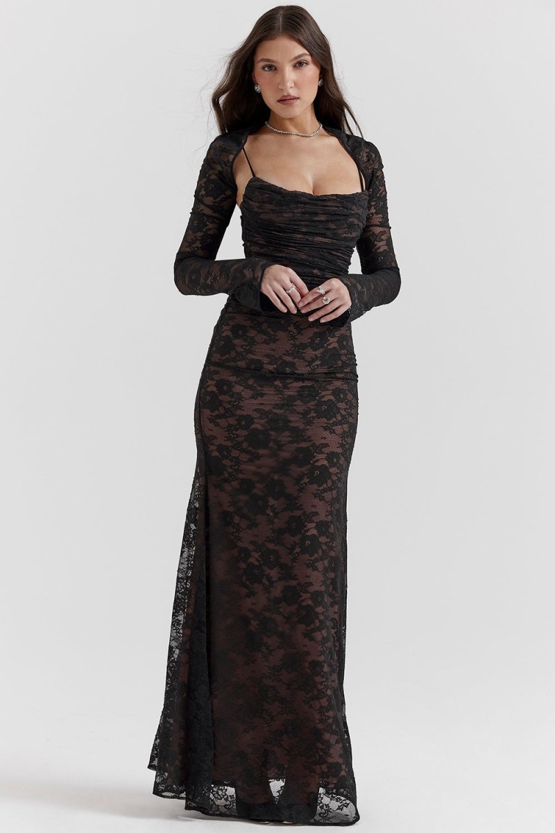 Imogen - Vintage Elegance Maxi Dress Imogen - Vintage Elegance Maxi Dress