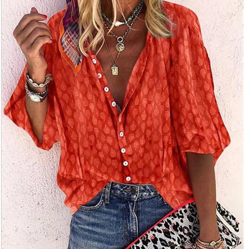 Rebecca - Elegant Summer Blouse for Women