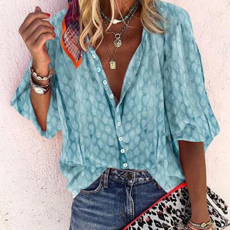 Rebecca - Elegant Summer Blouse for Women