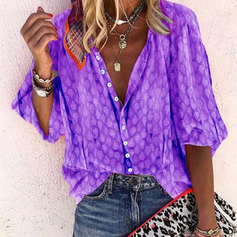 Rebecca - Elegant Summer Blouse for Women