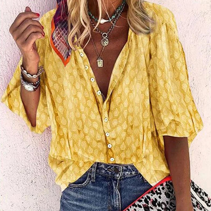 Rebecca - Elegant Summer Blouse for Women