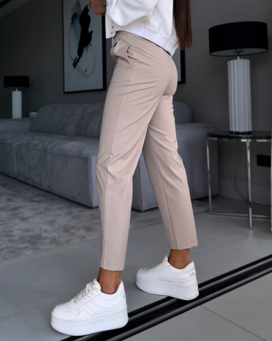 Rachel - Classic High-Waisted Trousers