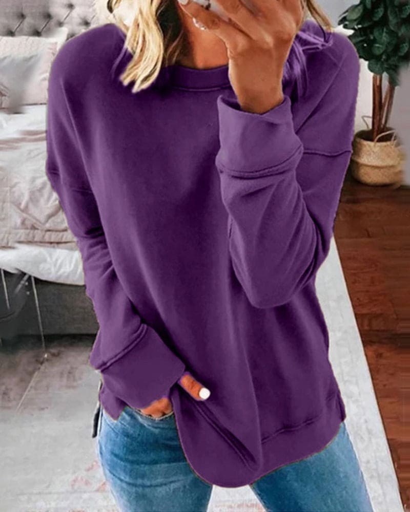 Kaitlyn - Relaxed Fit Cozy Sweater (Plus Size Available)