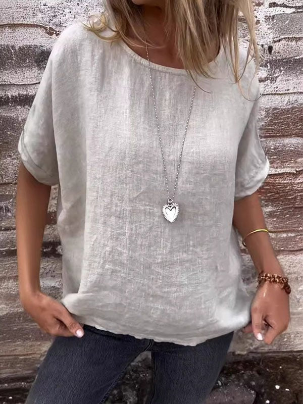 Caitlyn - Minimalist Relaxed Top for Women