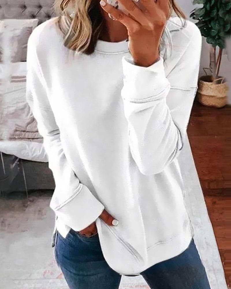 Kaitlyn - Relaxed Fit Cozy Sweater (Plus Size Available)