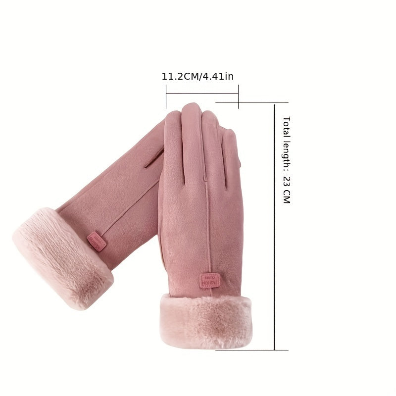 Gracie - Plush Lined Winter Gloves