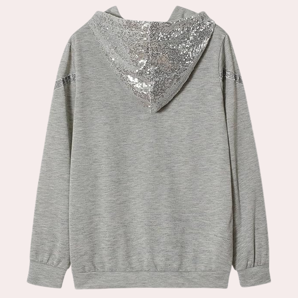 Tilda - Sequin-Embellished Hoodie