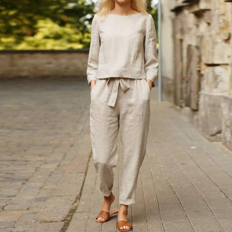 Ina - Women's Soft Linen Set