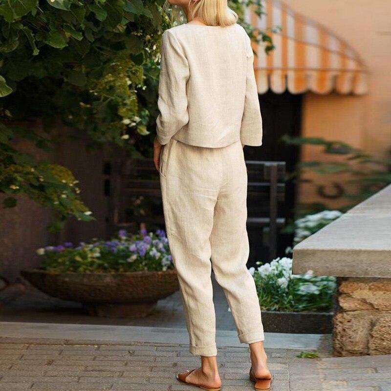 Ina - Women's Soft Linen Set