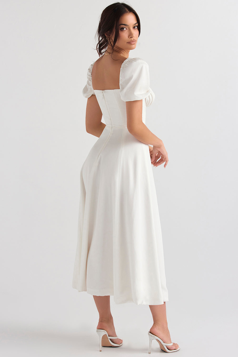 Lacey - Puff Sleeve Maxi Dress