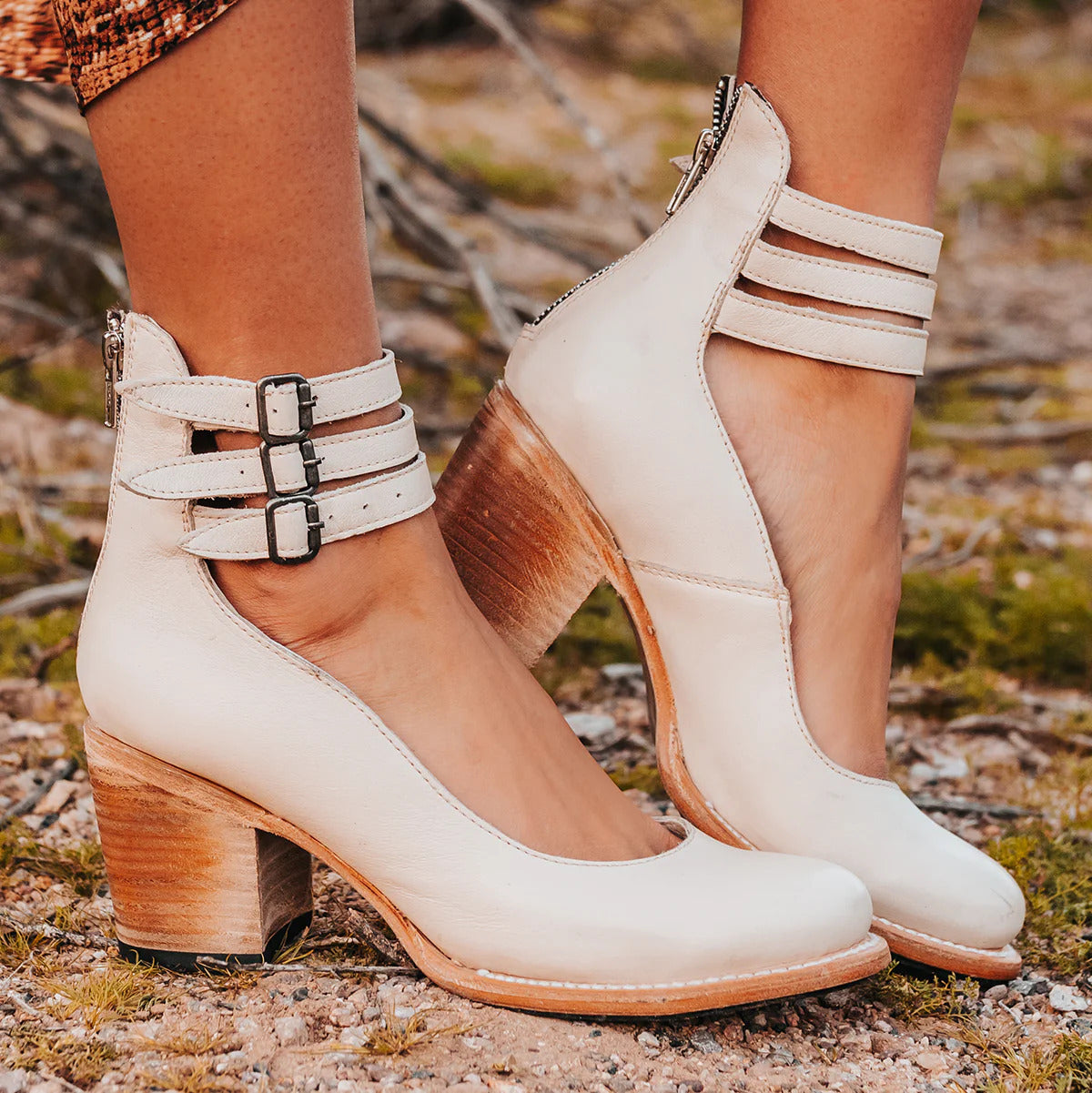 Joliette - Strapped Block Heel Sandals