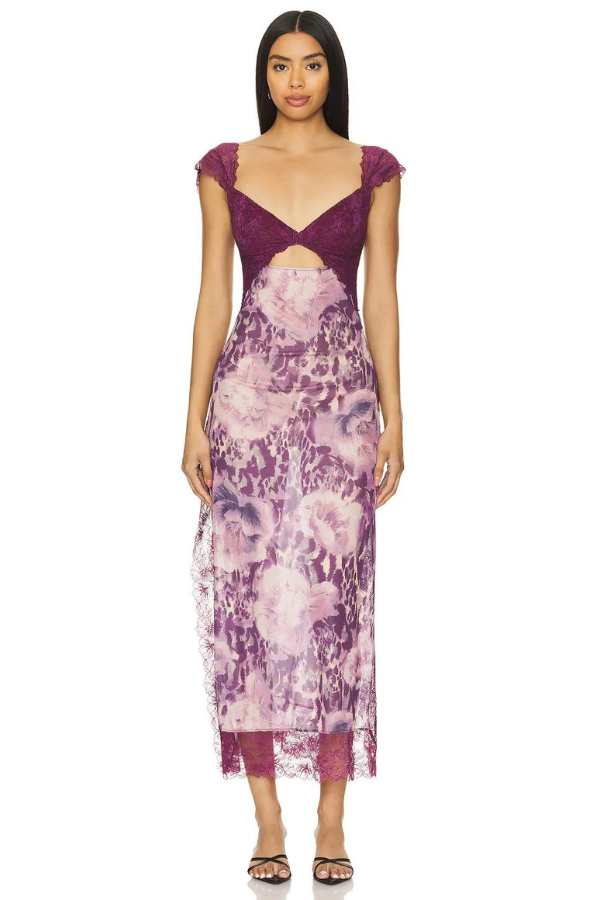 Jovie - Floral Sheath Feminine Dress