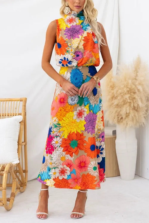 Kirra - Vibrant Floral Maxi Dress