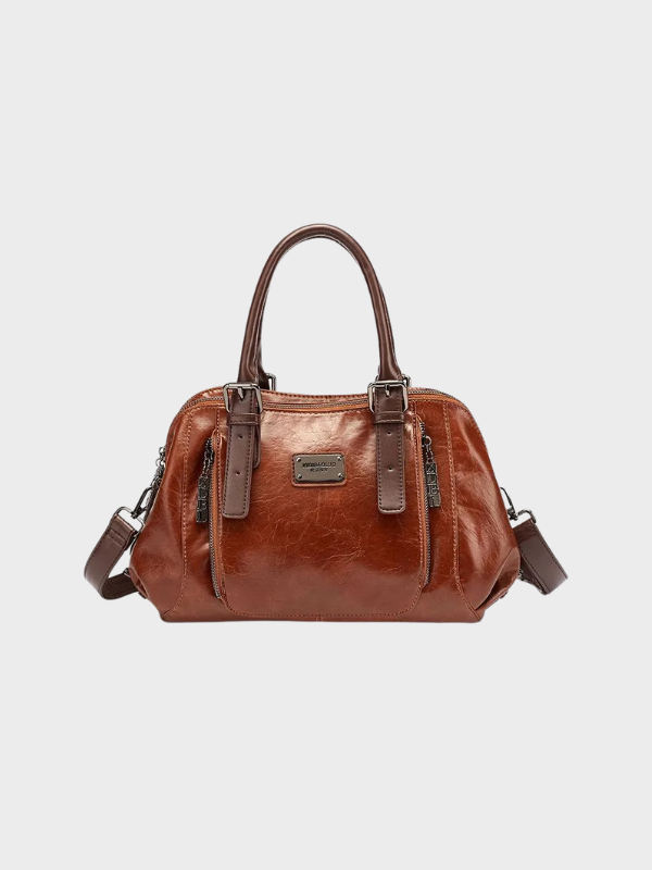 Fatima - Women’s Stylish Leather Handbag with Smart Compartments & Everyday Elegance
