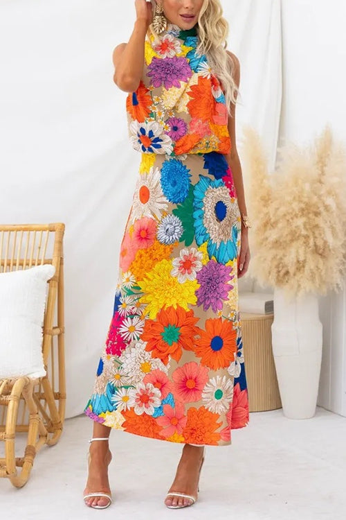 Kirra - Vibrant Floral Maxi Dress