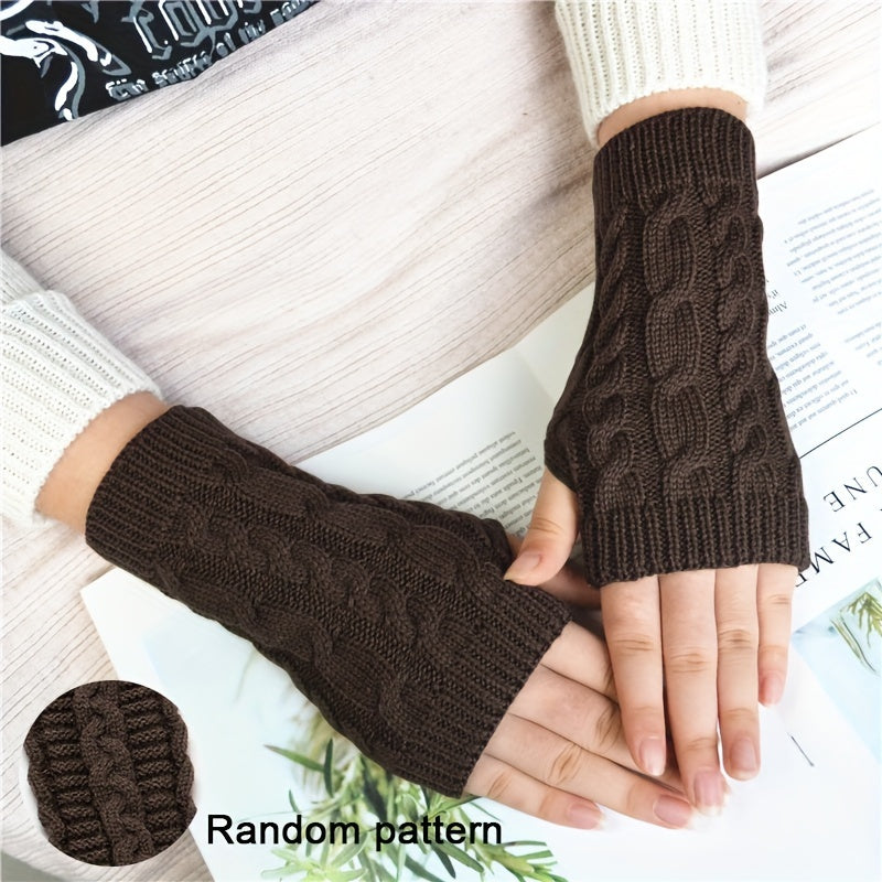 Koa - Stylish Fingerless Winter Gloves