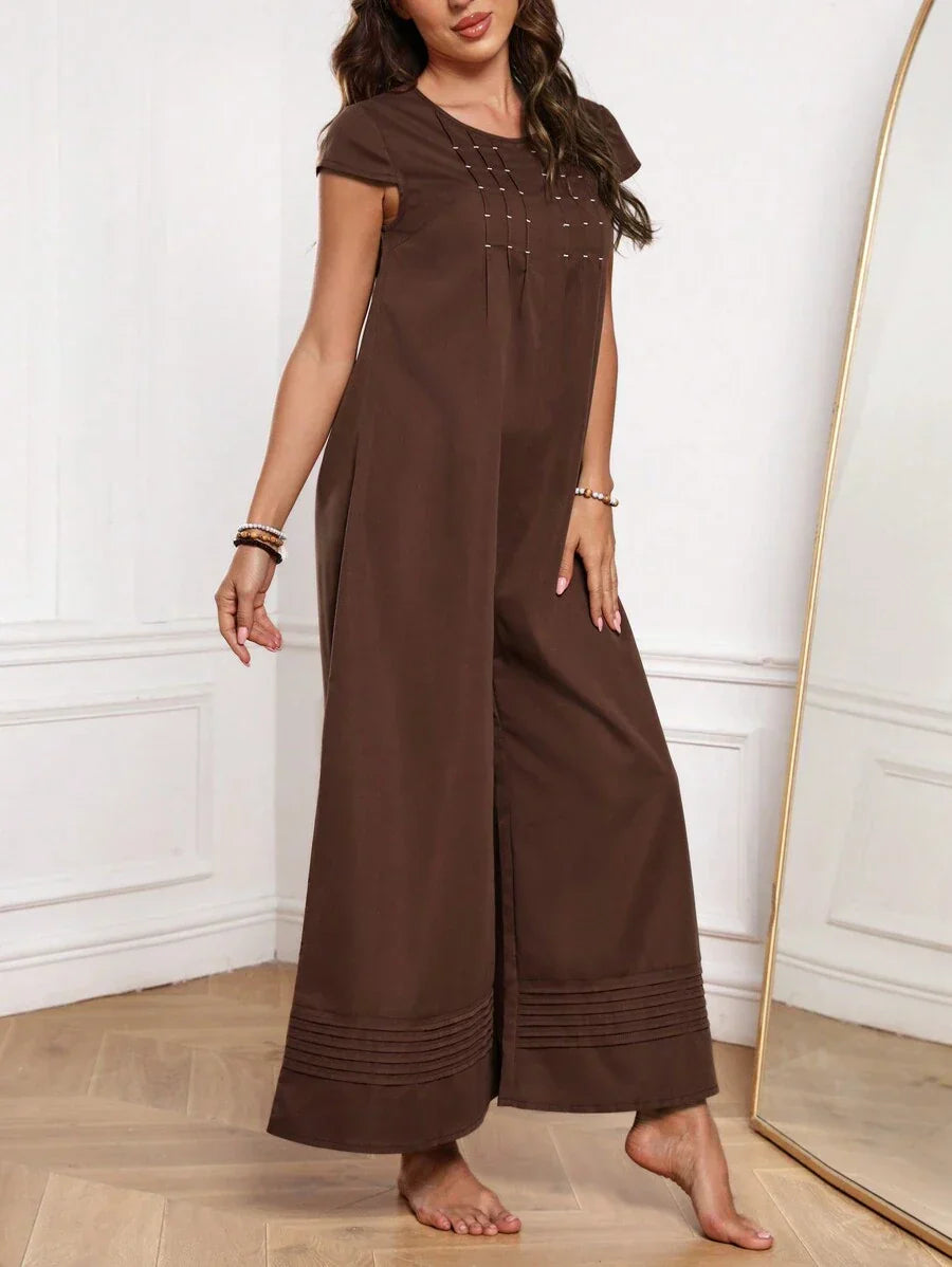 Ariella - Effortless Wide-Leg Jumpsuit (Plus Size Available)