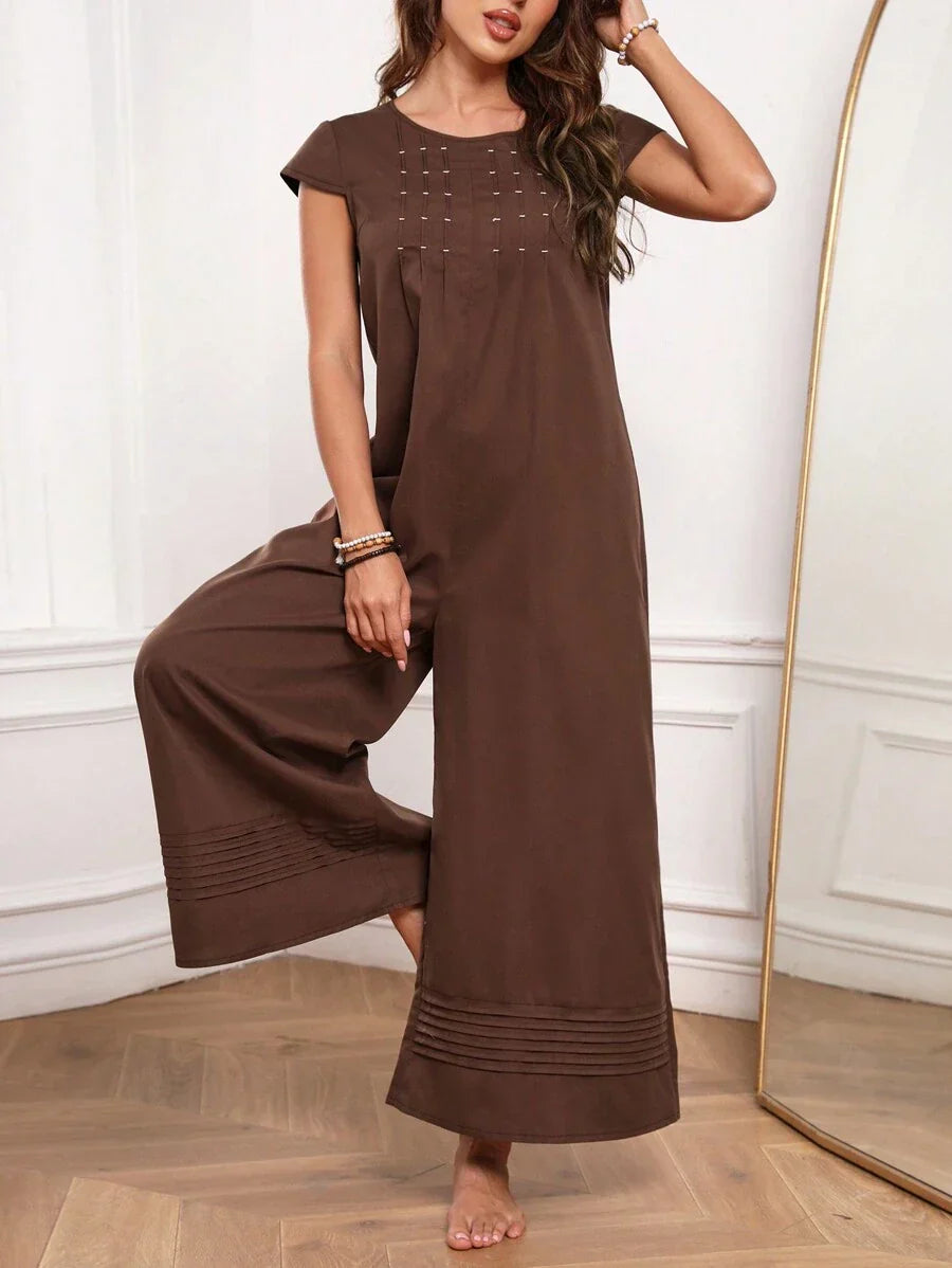 Ariella - Effortless Wide-Leg Jumpsuit (Plus Size Available)