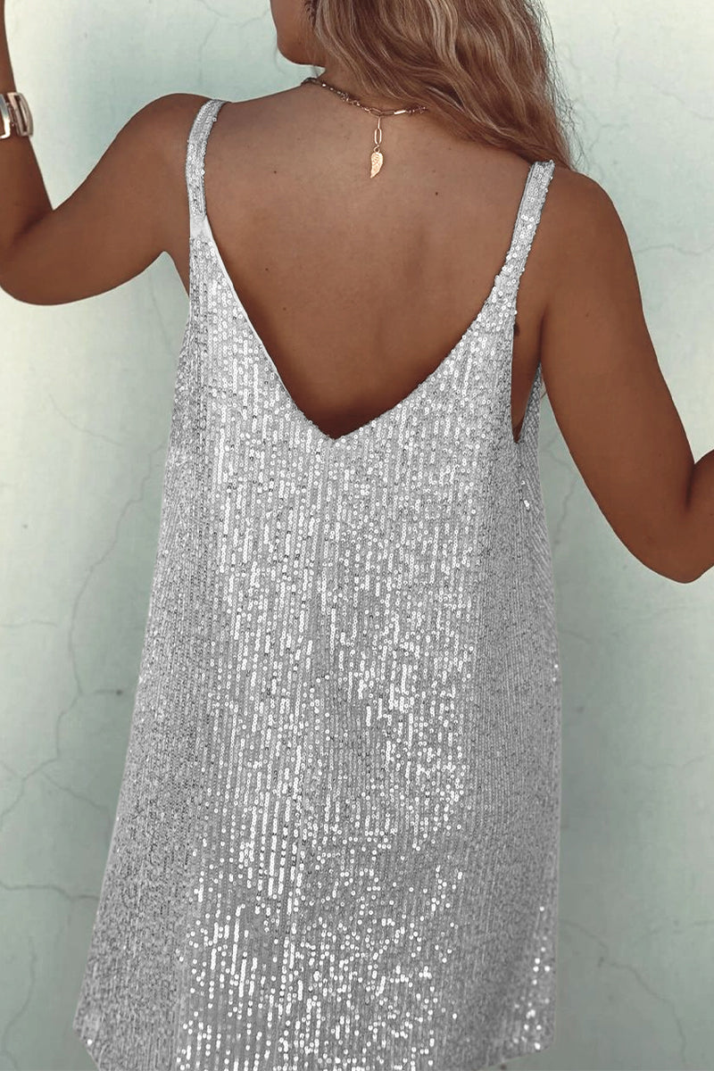 Abigail - Sparkling Sequin Club Dress