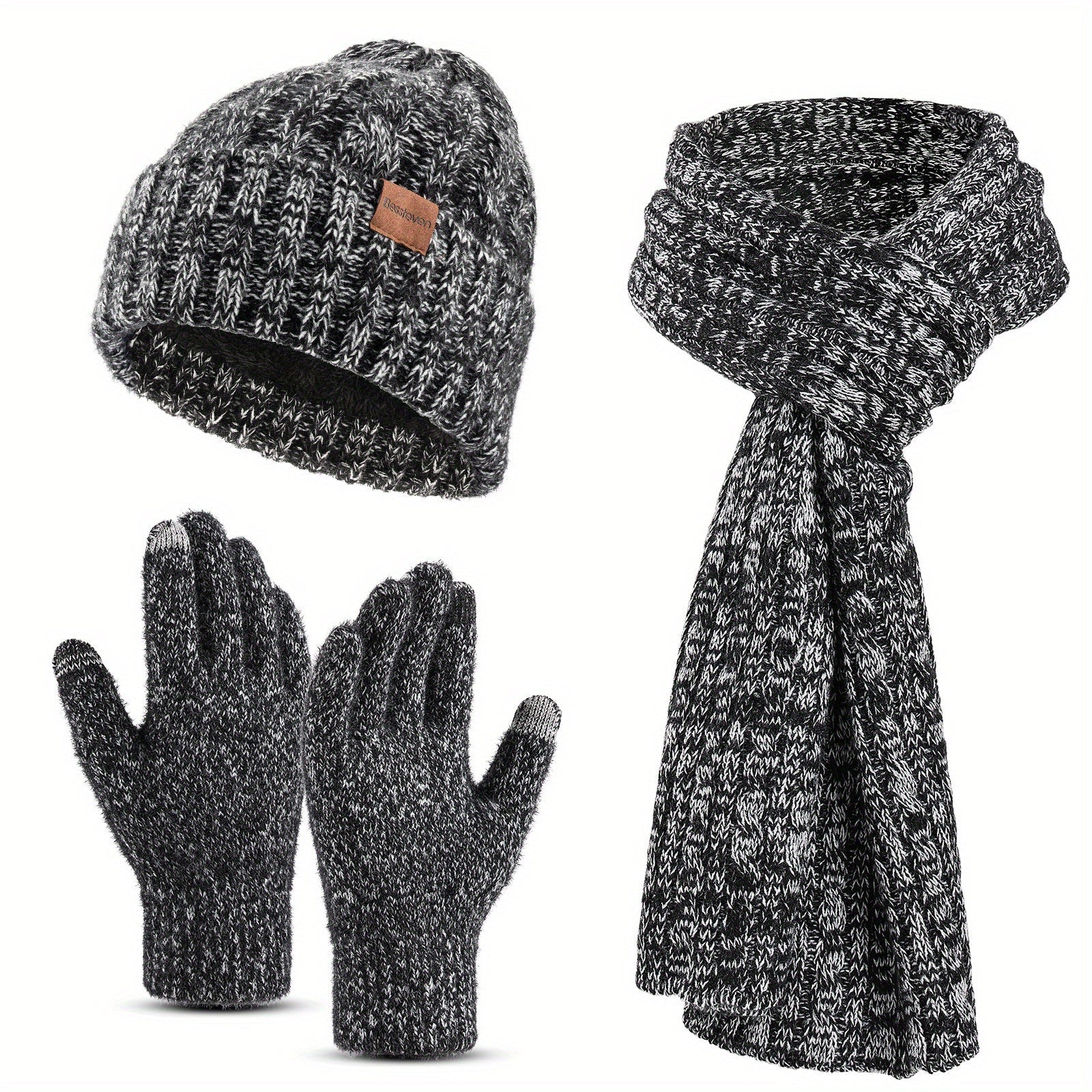 Geneva - Versatile Classic 3-Piece Winter Set for Unisex