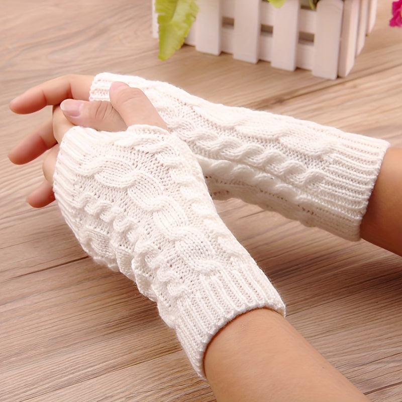 Koa - Stylish Fingerless Winter Gloves