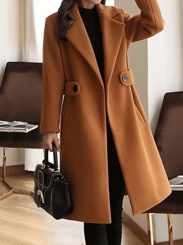 Natalie - Slim-Fit Wool Winter Coat Refined Warmth with Timeless Elegance