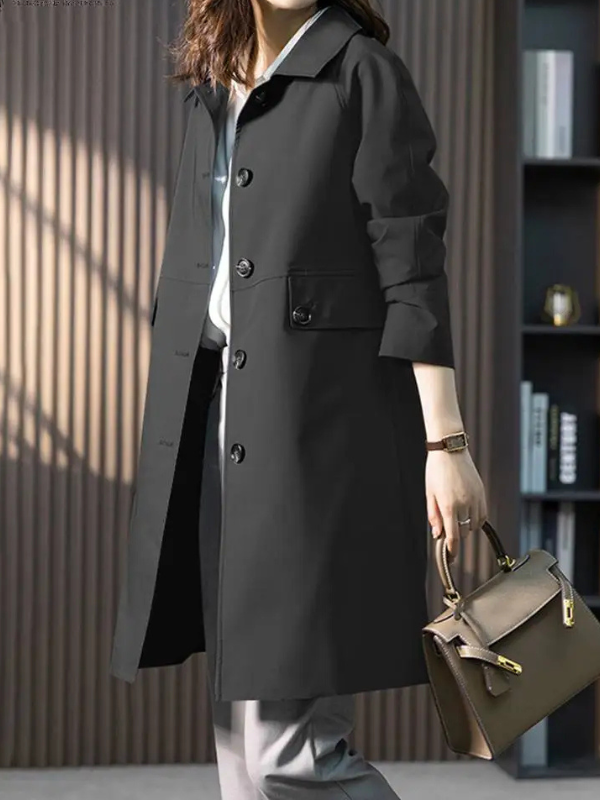 Ericka - Women's Lightweight Trench Coat