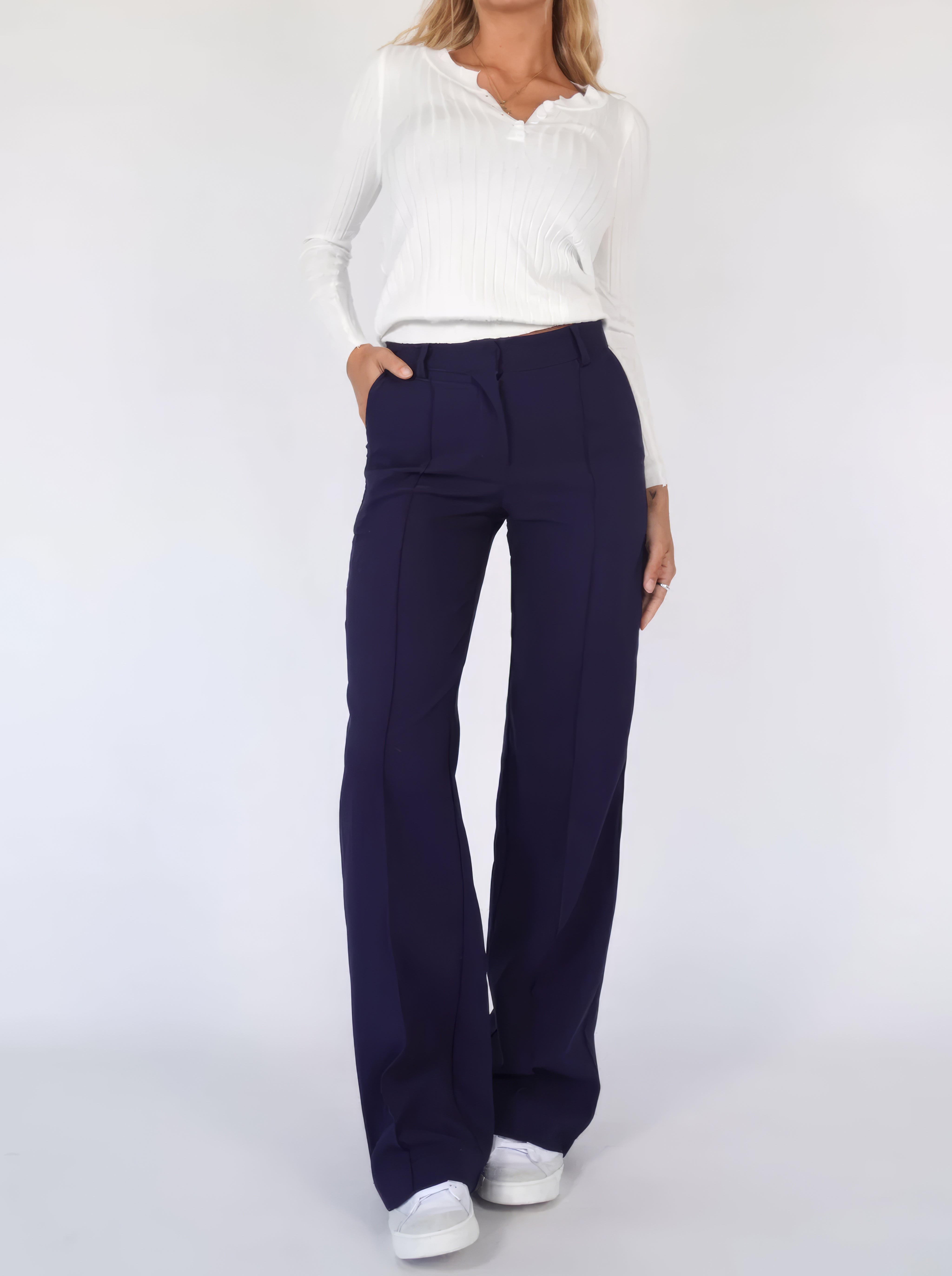 Eleanor - Casual Wide-Leg Trousers