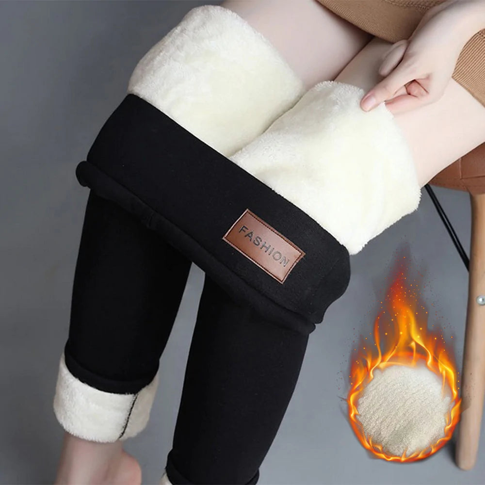 Eilish - Thermal Fleece-Lined Winter Leggings Ultimate Warmth and Comfort