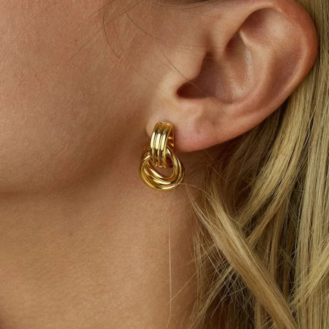 Wren - Layered Chic Hoop Earrings