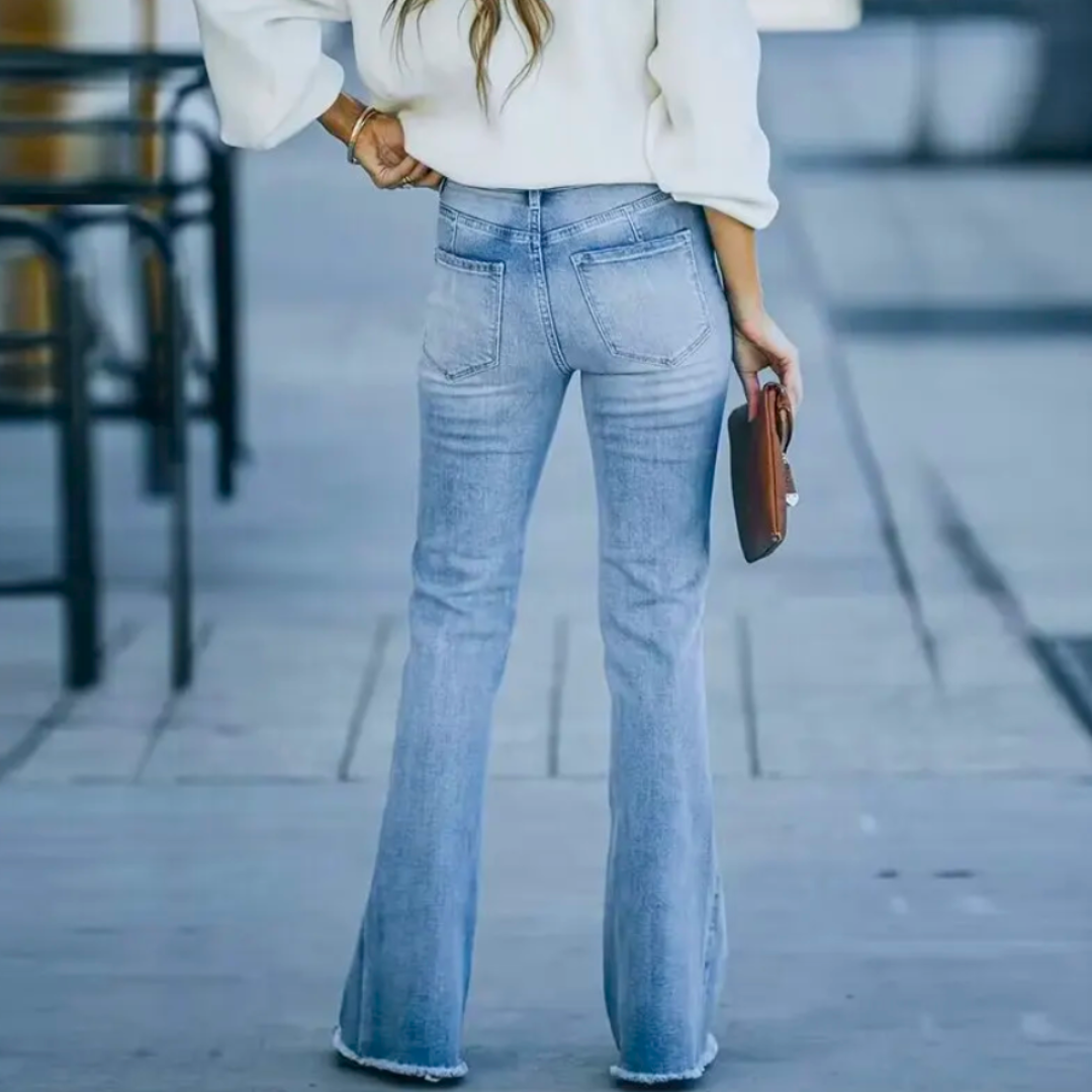 Rosie - Boho Chic Flare Jeans