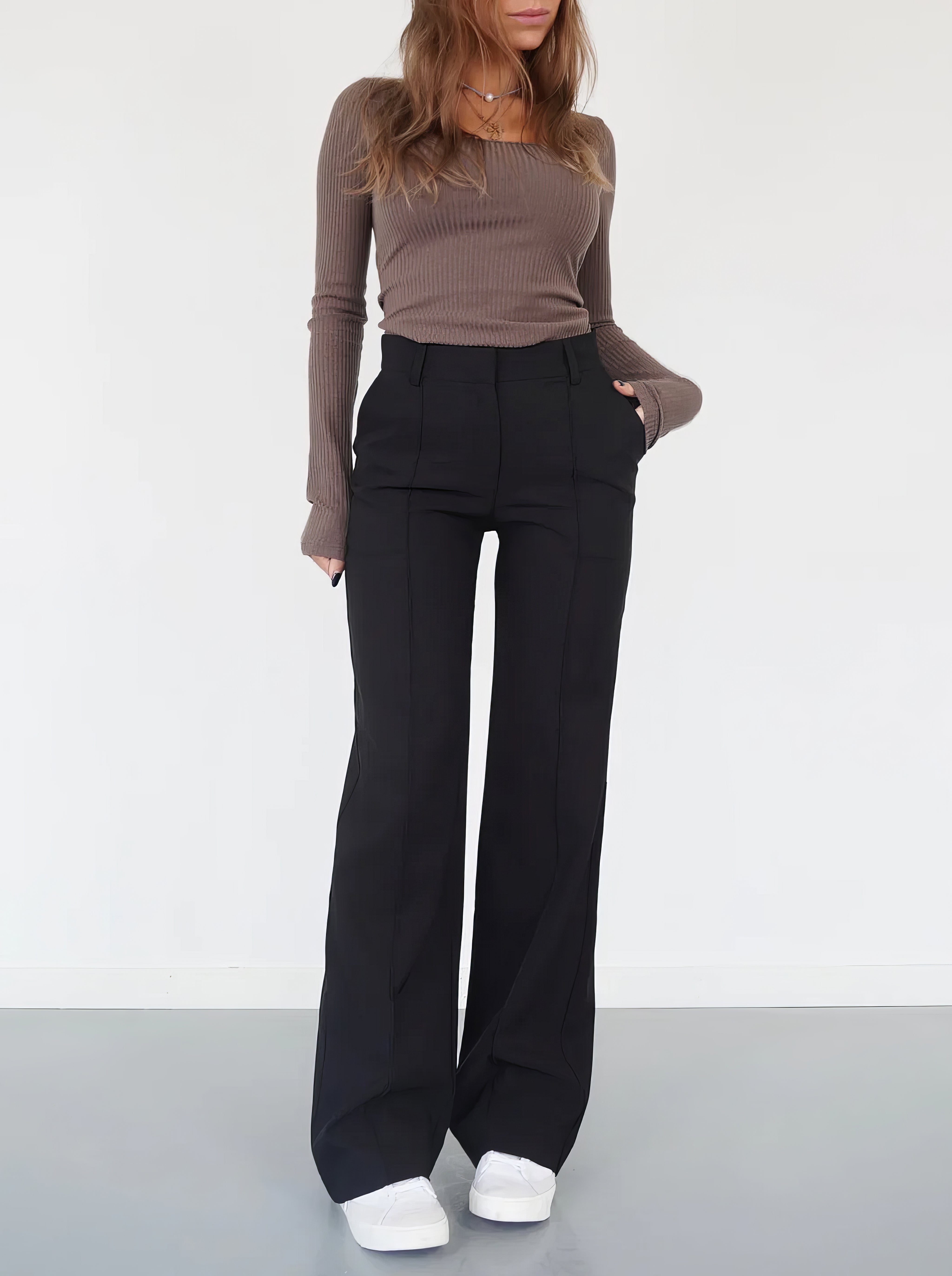 Eleanor - Casual Wide-Leg Trousers