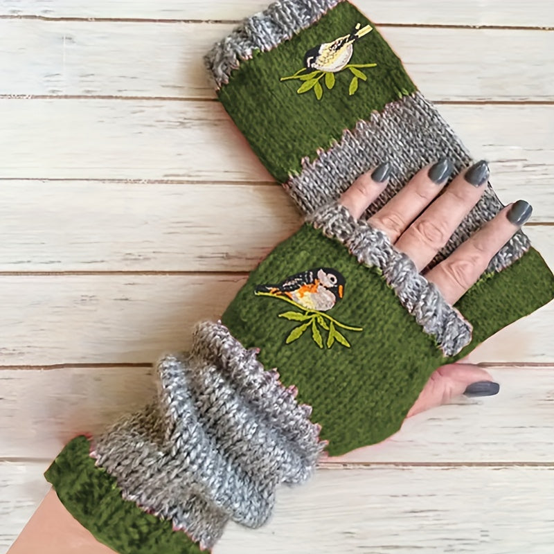 Haven - Vintage-Inspired Fingerless Gloves